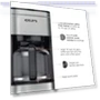 Thumbnail 10-Cup Drip Coffee Maker with Reusable Filter — Coffee & Espresso Combos, KRUPS