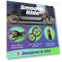 Thumbnail Adjustable Height Folding Scooter with Large Wheels and Anti-Shock Suspension — Push Scooters, SKIDEE