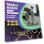 Thumbnail Adjustable Height Folding Scooter with Large Wheels and Anti-Shock Suspension — Push Scooters, SKIDEE