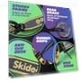 Thumbnail Adjustable Height Folding Scooter with Large Wheels and Anti-Shock Suspension — Push Scooters, SKIDEE