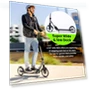 Thumbnail Big Wheel Kick Scooter for Kids, Teens, and Adults - Foldable, Adjustable Height with Hand Brake — Push Scooters, AERO MOBILITY