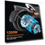 Thumbnail 1200W Electric Scooter for Adults with 50 Miles Range & 31 mph Speed — Electric Self-Balancing Scooters, CUNFON