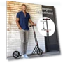 Thumbnail Folding Adjustable Adult Scooter with Big Wheels — Push Scooters, LEEYV