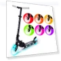 Thumbnail Dynamic Light Up Kick Scooter for Kids with Adjustable Handlebar — Push Scooters, AERO MOBILITY
