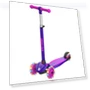 Thumbnail Kids Kick Scooter with LED Lighted Wheels and Adjustable Handlebars — Balance Bikes, Gotrax