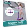 Thumbnail Kids Kick Scooter with LED Lighted Wheels and Adjustable Handlebars — Balance Bikes, Gotrax