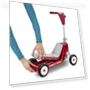 Thumbnail Toddler Scooter and Ride On Toy for Kids Ages 1-4 Years — Balance Bikes, Radio Flyer