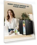 Thumbnail 1.7 Cu.ft Mini Fridge with Freezer, Adjustable Thermostat, Energy Saving — Mini Fridges, Upstreman