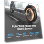Thumbnail Electric Scooter with 8.5" Solid Tires, 350W Motor, 19 MPH, 21-23 Miles Range — Electric Vehicles, Roinside