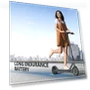 Thumbnail Electric Scooter with 8.5" Solid Tires, 350W Motor, 19 MPH, 21-23 Miles Range — Electric Vehicles, Roinside