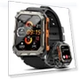 Thumbnail Military Smart Watch with Blood Pressure Monitor, 10 ATM Waterproof Fitness Tracker — Smartwatches, Rgthuhu