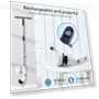 Thumbnail Electric Spin Scrubber with Adjustable Handle, 4 Brush Heads, IPX7 Waterproof — Brushes, TUYU