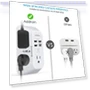 Thumbnail USB Wall Charger Surge Protector 5 Outlet Extender with 4 USB Charging Ports — Power Solutions & Surge Protection, Addtam
