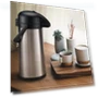 Thumbnail 102oz Stainless Steel Airpot Coffee Dispenser with Pump — Travel Drinkware, Vondior