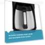 Thumbnail 12-Cup Thermal Coffee Maker with Stainless Steel Carafe — Beverage Warmers, BLACK+DECKER