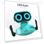 Thumbnail Remote Control Robot Toy with LED Eyes and Dance Moves for Kids — Interactive Figures & Robots, GILOBABY