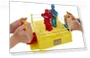Thumbnail Rock 'Em Sock 'Em Robots Kids Game, Red Rocker vs Blue Bomber — Rock Tumblers, Mattel