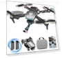 Thumbnail 4K FPV Foldable Drone with Brushless Motor and Carrying Case — Drones, TizzyToy