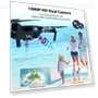 Thumbnail Foldable RC Quadcopter with 1080P HD Camera — Flying Toys, MOCVOO