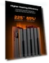 Thumbnail Oil Filled Radiator Heater with Remote Control, 4 Modes, Overheat & Tip-Over Protection — Portable Heating Solutions, Dreo