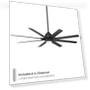 Thumbnail Smart Home Ceiling Fan with LED Light Kit — Ceiling Fan Lighting Solutions, WAC Lighting