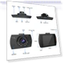 1080P HD Front Dash Cam Car DVR Video Vehicle Camera — Dashboard Cameras, XGODY