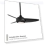 Thumbnail 3-Blade Smart Home Ceiling Fan with LED Light Kit — Ceiling Fan Wall Controls, WAC Lighting