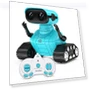 Thumbnail Rechargeable RC Robot Toy with Music and LED Eyes — Interactive Figures & Robots, ALLCELE
