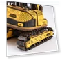 Thumbnail Excavator Engineering Vehicle 3D Wooden Puzzle — Educational, Robotime