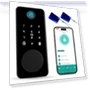 Thumbnail Smart Deadbolt Door Lock with Keypad and Fingerprint — Keyless Entry, biquole