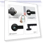 Thumbnail Smart Door Lock with Fingerprint, APP Control, and Key — Keyless Entry, Kadonio