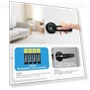 Thumbnail Smart Door Lock with Fingerprint, APP Control, and Key — Keyless Entry, Kadonio