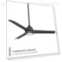 Thumbnail Smart Home Ceiling Fan with LED Light Kit — Ceiling Fan Wall Controls, WAC Lighting