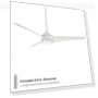Thumbnail Smart Home Ceiling Fan with LED Light Kit — Ceiling Fan Wall Controls, WAC Lighting