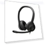 Thumbnail Wired Headset with Noise Cancelling Microphone — Audio Gear, Logitech