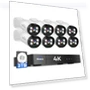 Thumbnail Wired Security Camera System with Audio — Security Cameras, Hiseeu