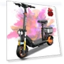 Thumbnail Electric Scooter with Seat — Electric Vehicles, MASXODRK