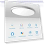 Thumbnail Smart LED Ceiling Light Flush Mount — LED, MELEGAN
