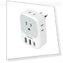 Thumbnail European Travel Plug Adapter USB C — Chargers, TESSAN