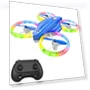 Thumbnail Mini Drone with LED Light for Kids and Beginners — Interactive Figures & Robots, Lisoco