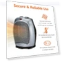 Thumbnail Oscillating Ceramic Space Heater — Portable Heating Solutions, Amazon Basics