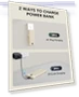 Thumbnail Portable Charger with Built-in Cables and AC Wall Plug — Chargers, Dong guan Utopia-Originality Technology Co., Ltd
