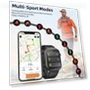 Thumbnail Smart Watch with Answer/Make Call — Smartwatches, Hwagol