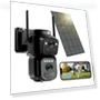 Thumbnail Solar Security Cameras Wireless Outdoor — Smart Home Security, BEZOMIZ