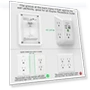 Thumbnail Surge Protector with 5 Outlet Extender and 4 USB Charging Ports — Power Solutions & Surge Protection, QINLIANF