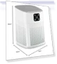 Thumbnail HEPA Air Purifier — Electrostatic Air Purifiers, Honeyuan