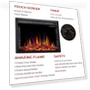 Thumbnail Electric Fireplace Insert — Timers, R.W.FLAME