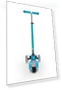 Thumbnail Three Wheeled Lean-to-Steer Scooter with Light-Up Wheels — Push Scooters, Micro