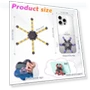 Thumbnail Transformable Fidget Spinners — Stress Relievers, Gokeey