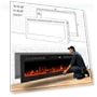 Thumbnail Electric Fireplace Insert — Electric Heating Solutions, CharaVector